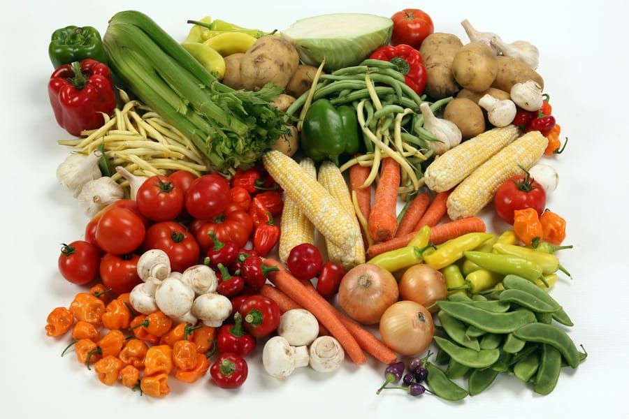 Assorted fresh vegetables
